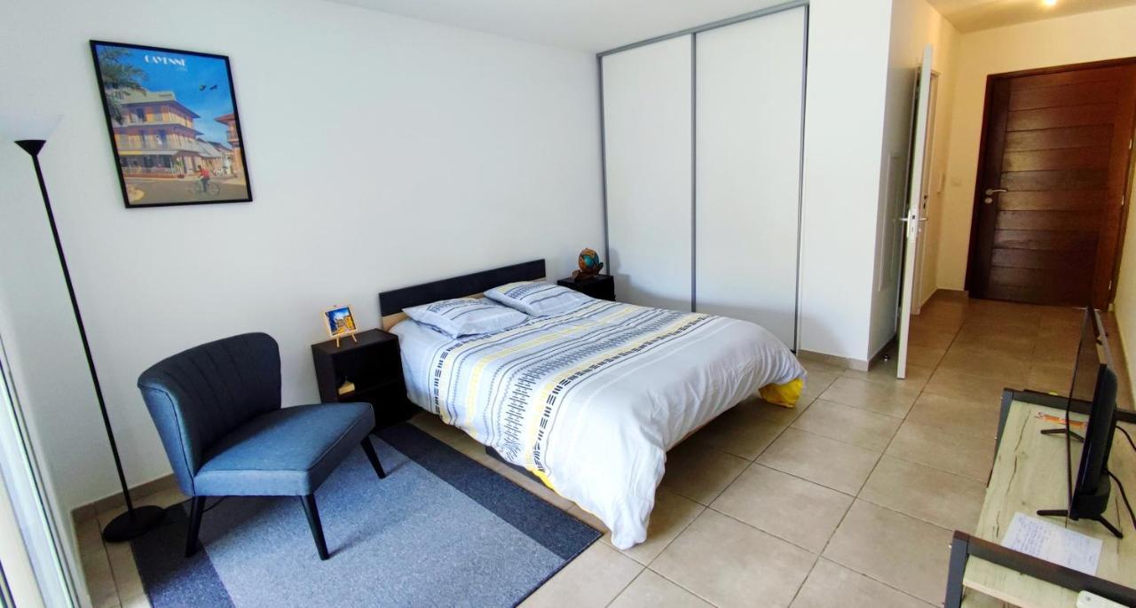 Studio Confort Avec Jardinet Remire-Montjoly Bagian luar foto